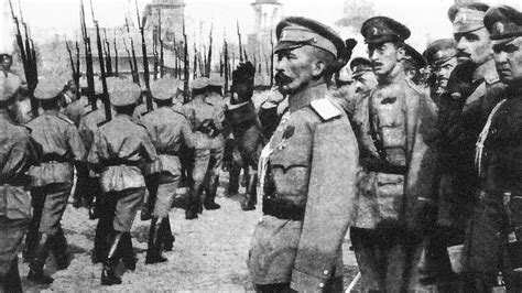 Le Putsch de Kornilov, une tentative d'instaurer une dictature militaire en Russie pendant la Première Guerre mondiale